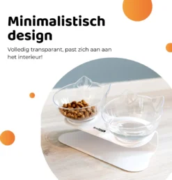 ACE Pets Ergonomische Voerbak Kat - Kattenvoerbakjes - Drinkbak Kat - Kat Voerbak -Dierenwinkel 1150x1200