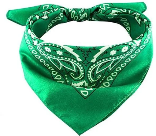 Merkloos Bandana - Groen - Unisex - Festival - Carnaval - Bandana Hond -Dierenwinkel 1200x1048 6