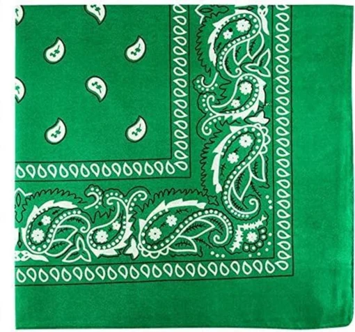 Merkloos Bandana - Groen - Unisex - Festival - Carnaval - Bandana Hond -Dierenwinkel 1200x1120 6