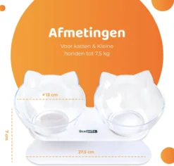 ACE Pets Ergonomische Voerbak Kat - Kattenvoerbakjes - Drinkbak Kat - Kat Voerbak -Dierenwinkel 1200x1148 2