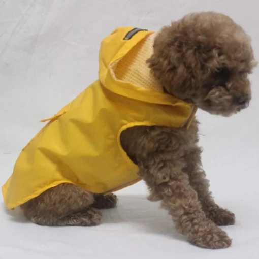 Honden Regenjas Geel - Honden Poncho - Maat XXL (ruglengte 50cm) -Dierenwinkel 1200x1200 906