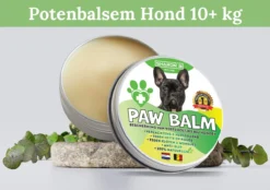 100% Natuurlijke Potenbalsem - Paw Balm - Voor Honden - Van 10-20 Kg - Beschermt Voetzooltjes - Tegen Kloven, Wondjes, Ontstekingen - Made In Holland -Dierenwinkel 1200x845 3