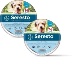 Seresto Teken- En Vlooienband Small - Anti Tekenmiddel - 2 X 38 Cm Tot 8 Kg -Dierenwinkel 1200x955