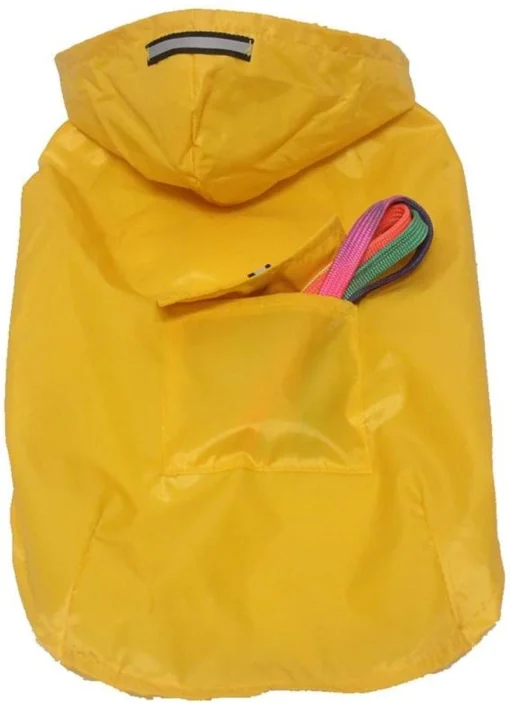 Honden Regenjas Geel - Honden Poncho - Maat XXL (ruglengte 50cm) -Dierenwinkel 870x1200 4